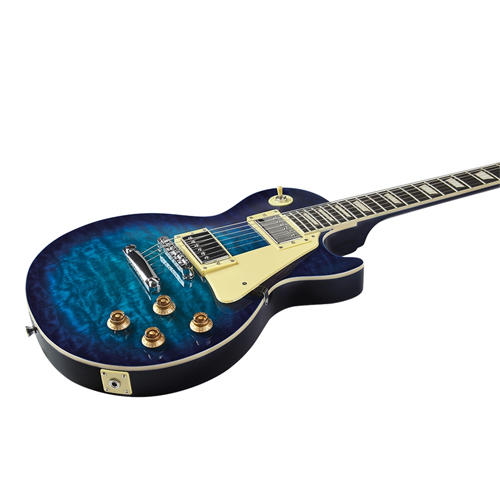Chitarra elettrica EKO VL-480 SEE THRUE BLUE QUILTED